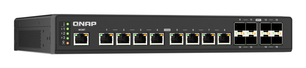 QNAP QSW-IM3216-8S8T commutateur réseau Géré L2 10G Ethernet (100/1000/10000) Noir - vue 3
