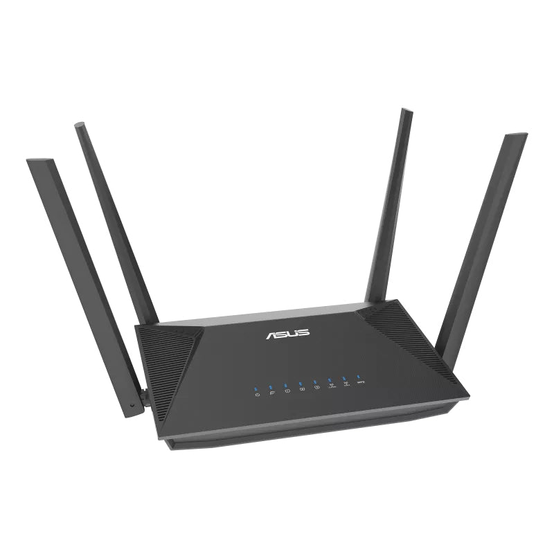 ASUS RT-AX52 AX1800 AiMesh routeur sans fil Gigabit Ethernet Bi-bande (2,4 GHz / 5 GHz) Noir