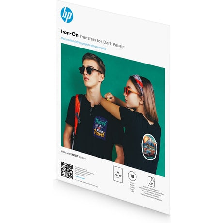 HP Transferts sur tissu pour tissu foncé A4 (210 x 297 mm) - 10 feuilles - vue 2