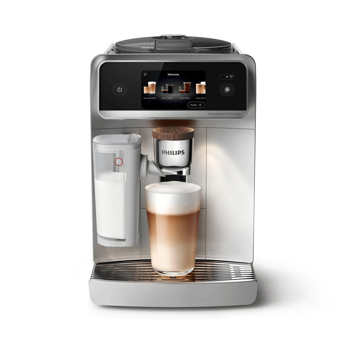 Philips Café Aromis Série 8000, Machine à Café à Grain avec LatteGo Pro et Écran Tactile