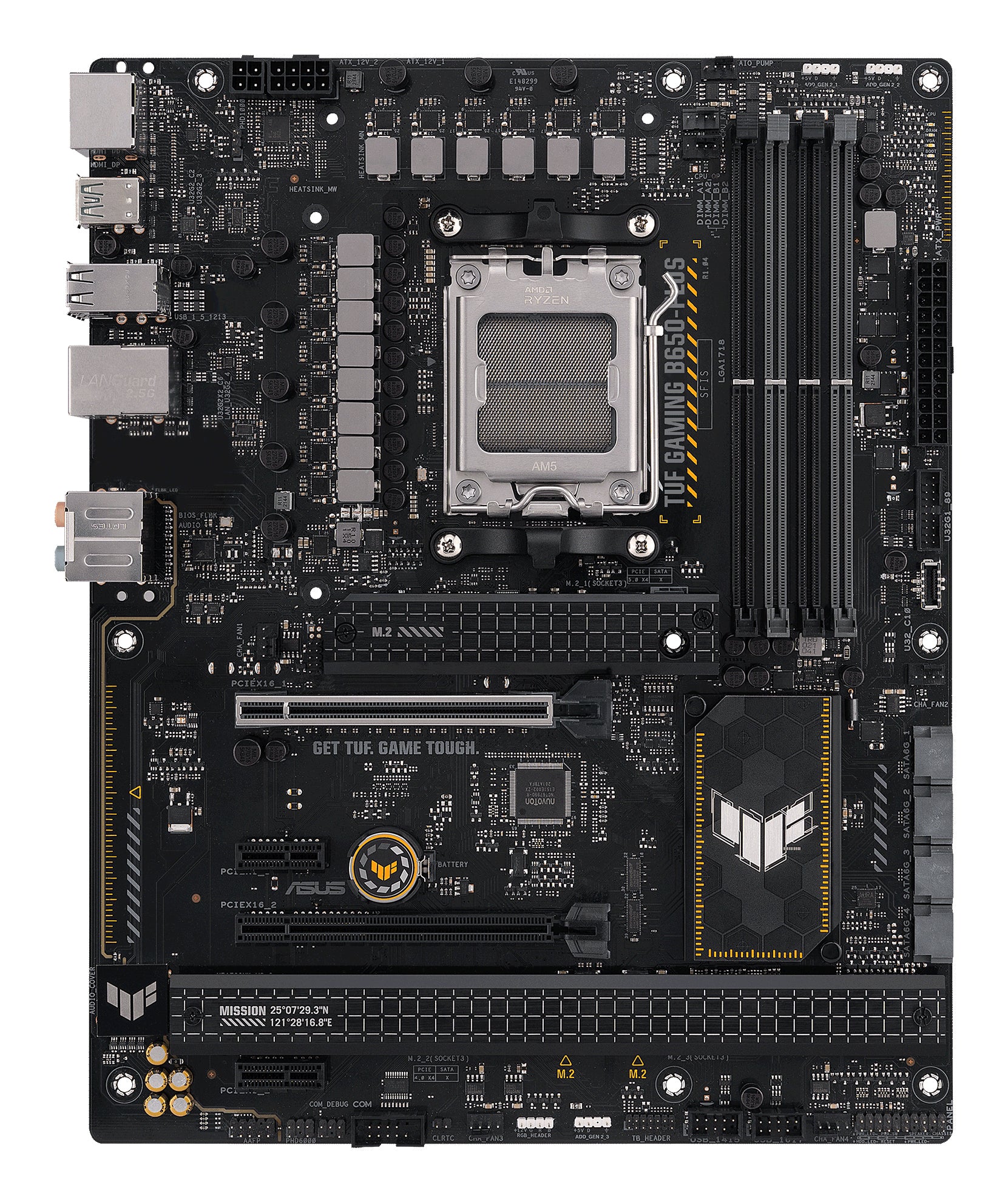 ASUS TUF GAMING B650-PLUS AMD B650 Emplacement AM5 ATX