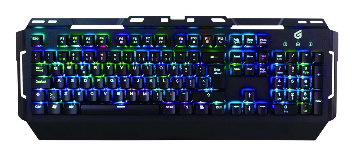 Conceptronic KRONIC clavier Gaming USB QWERTY Portuguais Noir