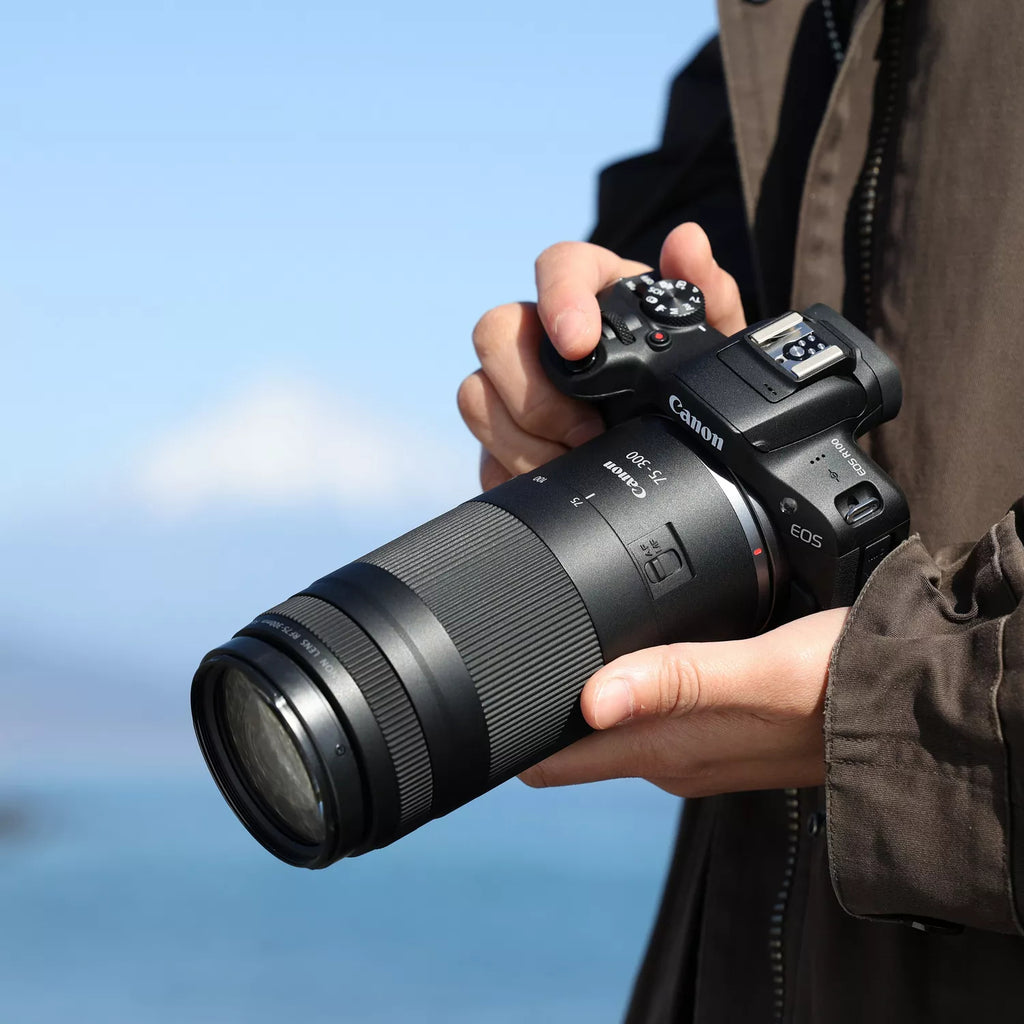 Canon RF 75-300 mm F4-5.6 Cropped frame(APS-C) camera Objectif zoom Noir