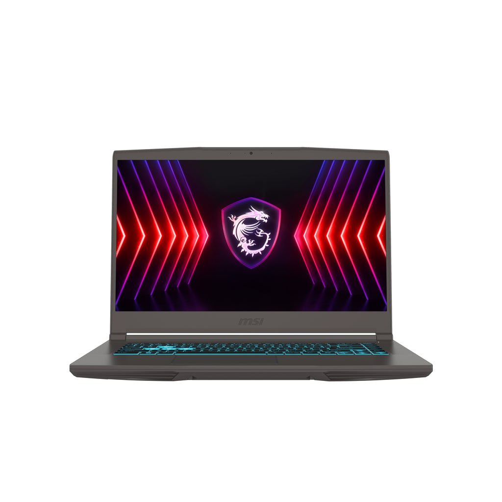 MSI Thin 15 B13UC-3073 Intel® Core™ i5 i5-13420H Ordinateur portable 39,6 cm (15.6") Full HD 16 Go DDR4-SDRAM 512 Go SSD NVIDIA GeForce RTX 3050 Wi-Fi 6E (802.11ax) Gris