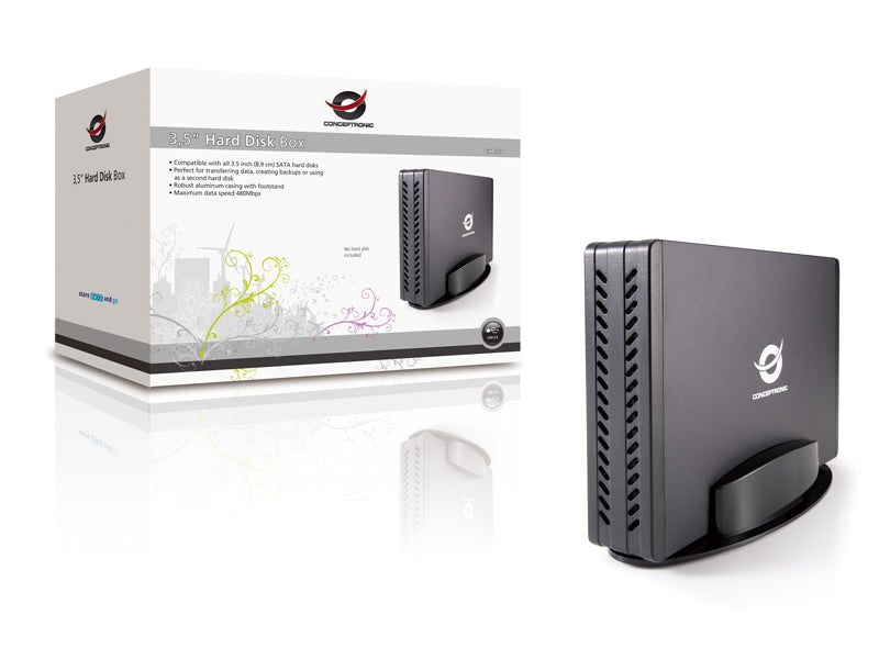 Conceptronic CHD3SU Boîtier HDD 3.5" SATA Noir