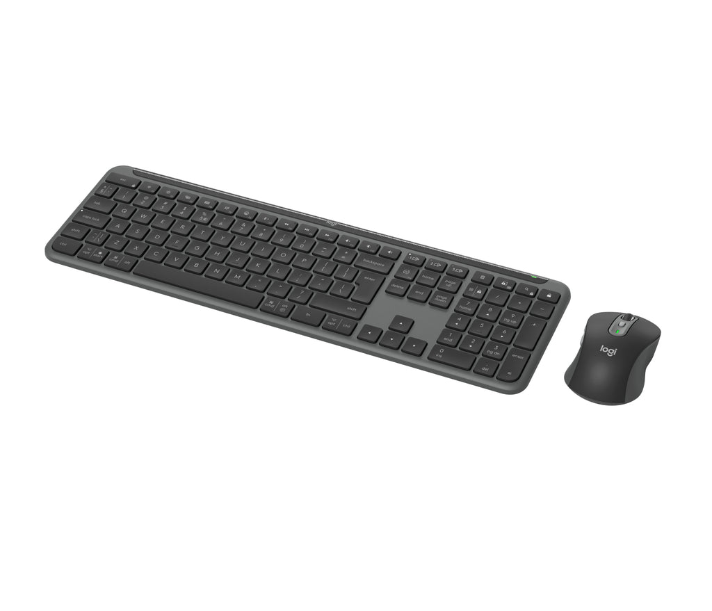 Logitech Signature Slim Combo MK950 Sæt med mus og tastatur Saks Trådløs US International