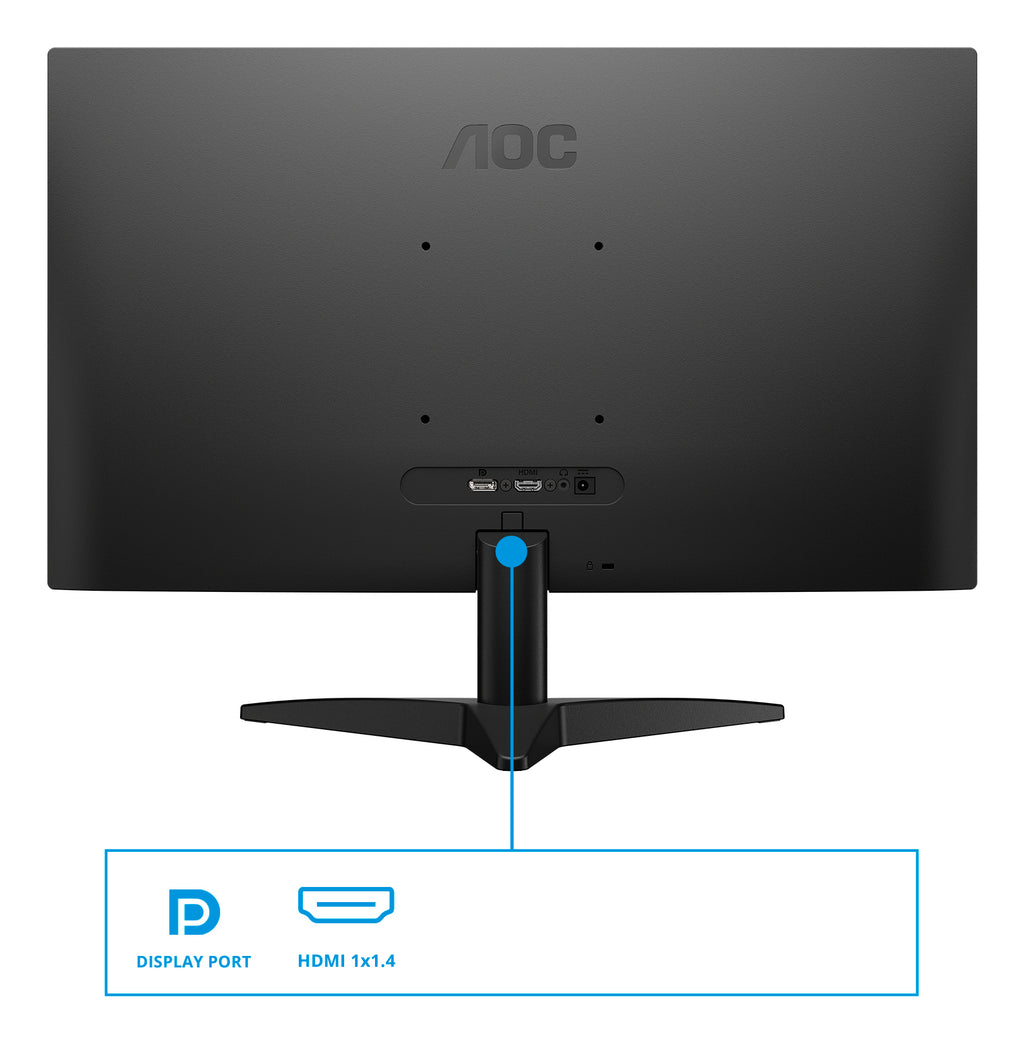 AOC B3 24B36X écran plat de PC 60,5 cm (23.8") 1920 x 1080 pixels Full HD LED Noir