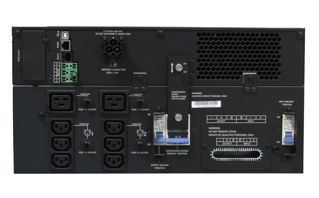 Vertiv Liebert GXT5 Onduleur 5000 VA/5000 W 230 V On-line Rack/Tour avec Carte RDU-101