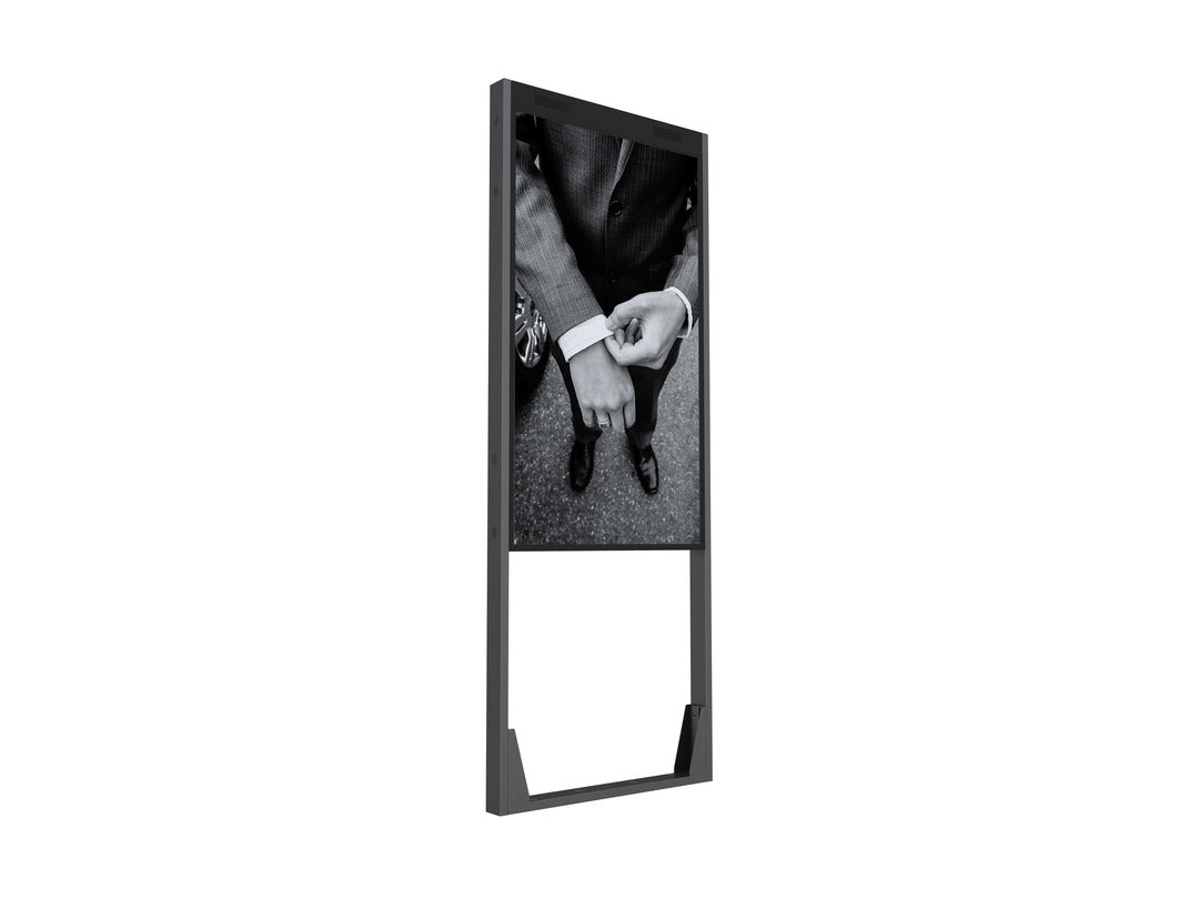 Accessoire de Montage de Moniteurs 7369, Base en Acier Noir