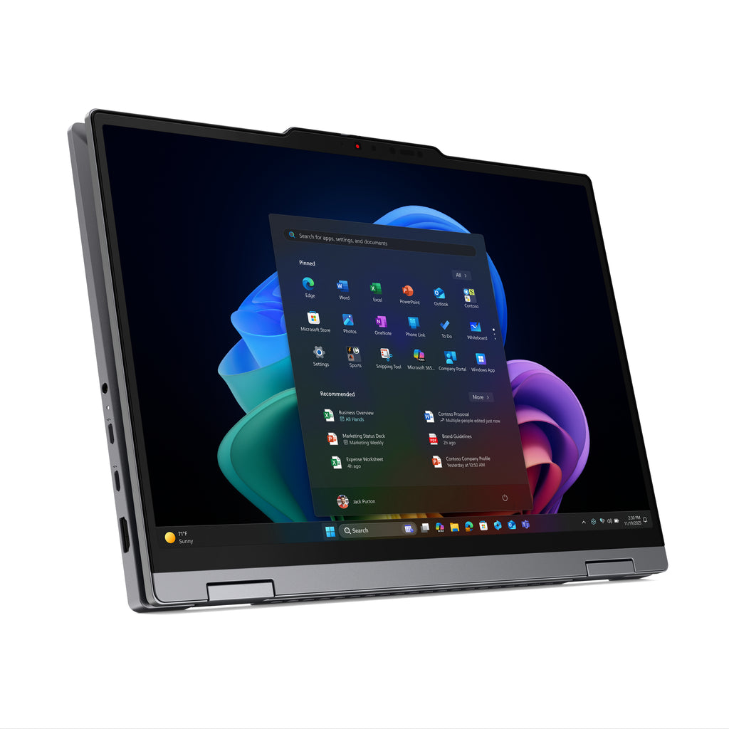 Lenovo ThinkPad X1 2-in-1 Gen 11 Aura Edition Copilot+ PC, Intel Core Ultra X7 368H, 14" Tactile 2.8K, 64 Go RAM, 1 To S