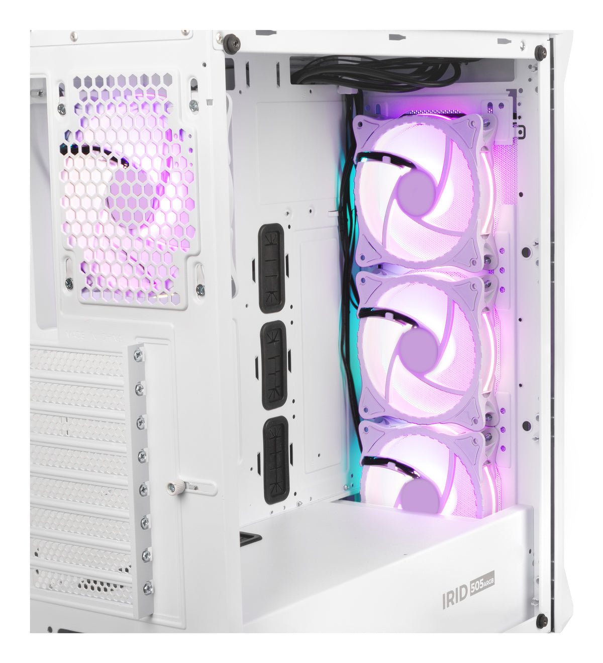 Genesis Irid 505 V2 aRGB Tower ATX Hvid