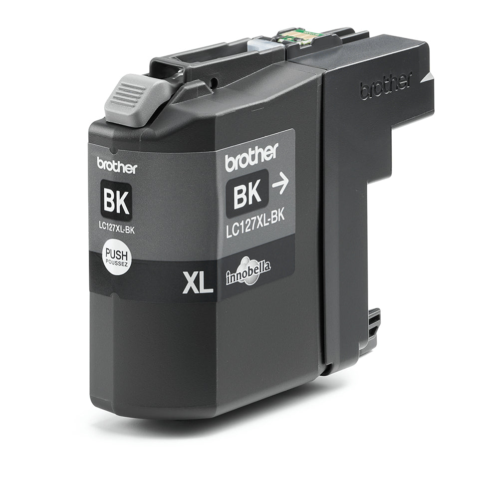 Brother LC127XLBK - Cartouche d'encre originale à haut rendement – Noir