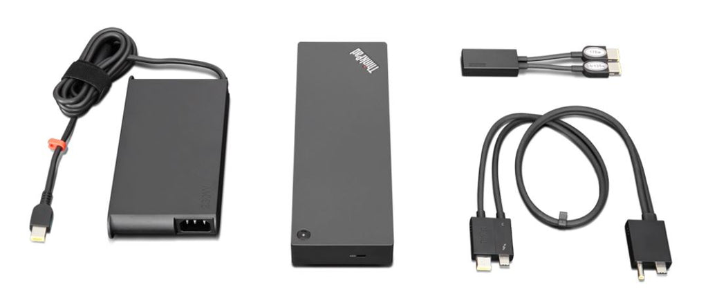 Lenovo ThinkPad Thunderbolt 3 Workstation Gen 2 Avec fil Noir