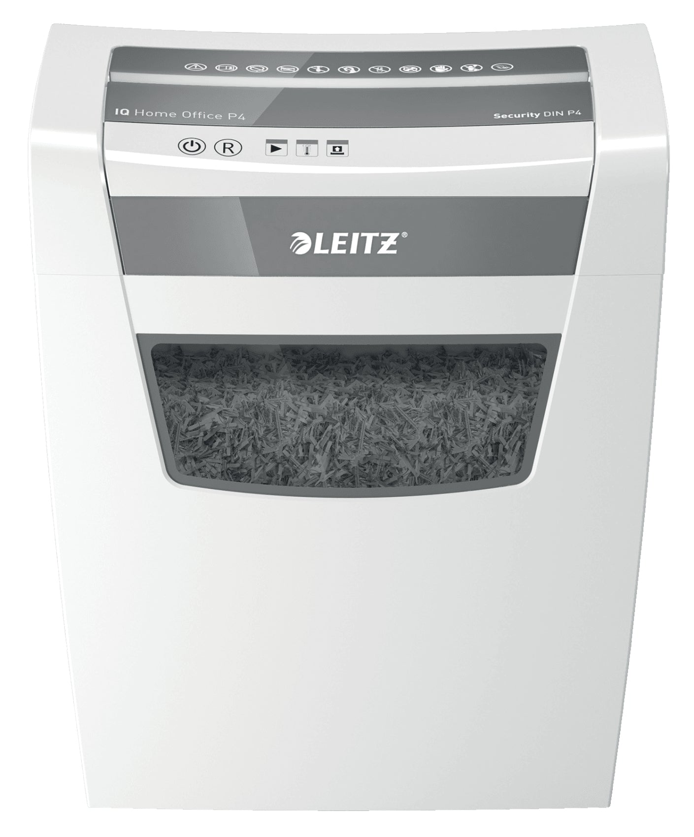 Leitz IQ Home Office P-4 destructeur de papier Découpage en particules 58 dB 22 cm Blanc