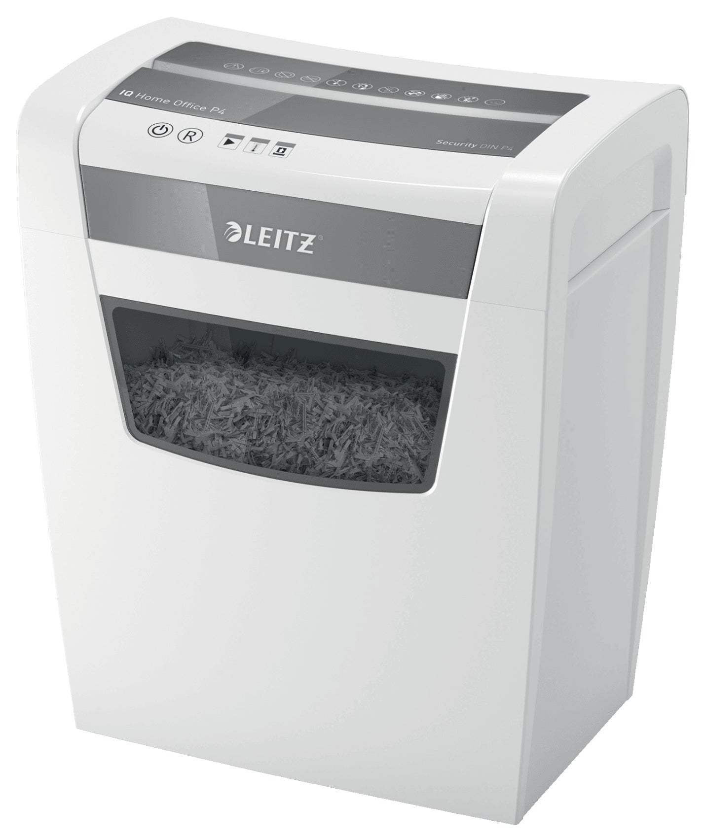 Leitz IQ Home Office P-4 destructeur de papier Découpage en particules 58 dB 22 cm Blanc
