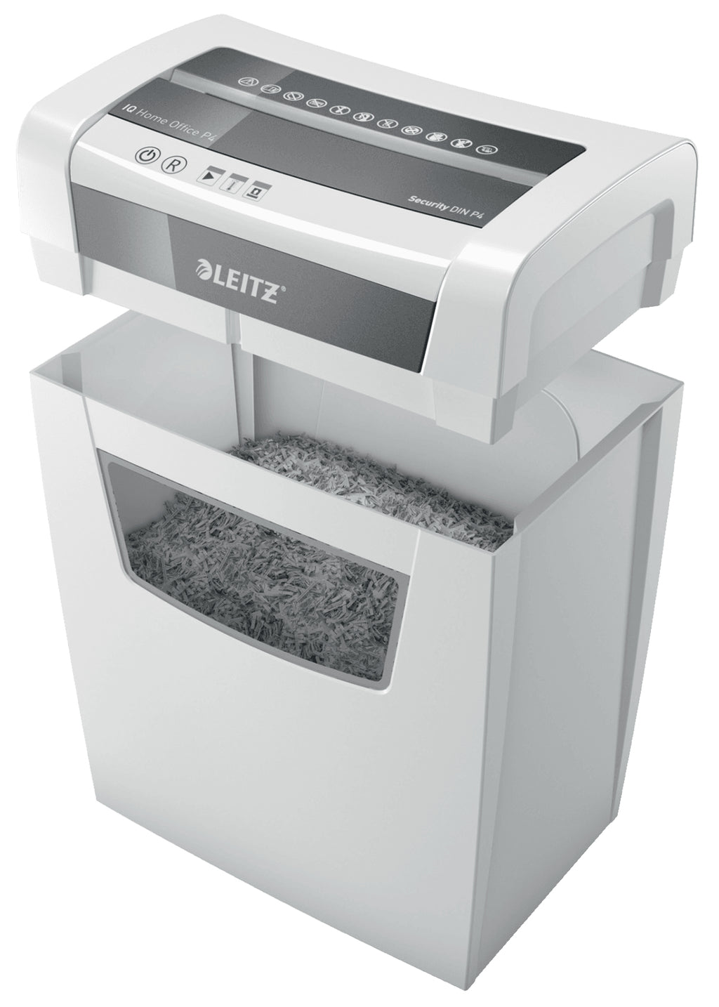 Leitz IQ Home Office P-4 destructeur de papier Découpage en particules 58 dB 22 cm Blanc