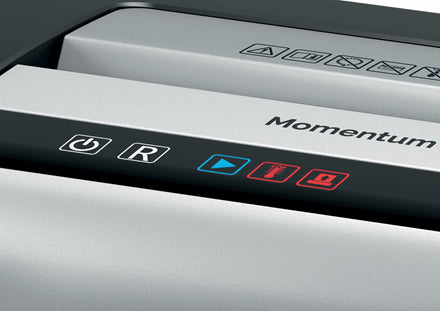 Rexel Momentum X406 destructeur de papier Découpage en particules 70 dB Bleu, Gris