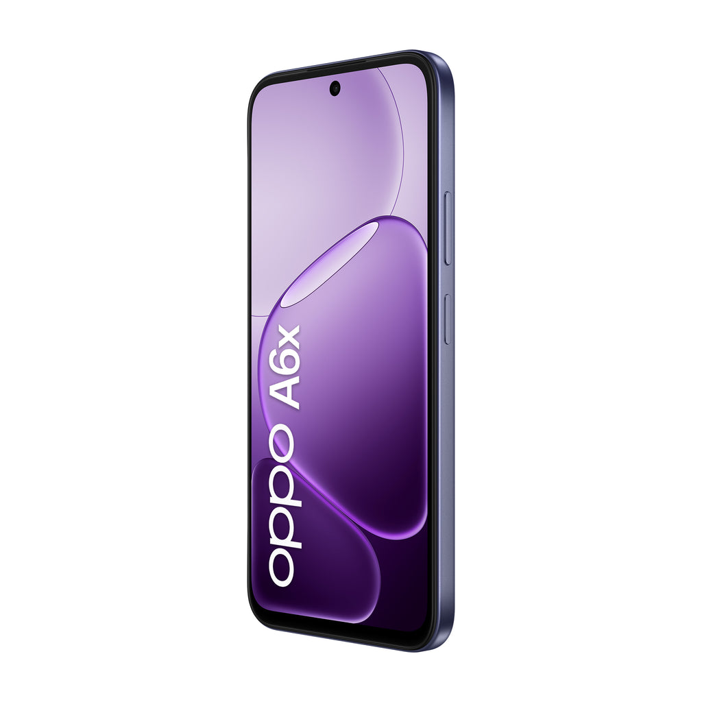 OPPO A6x 17,1 cm (6.75") Double SIM Android 15 4G USB Type-C 4 Go 128 Go 6100 mAh Violet