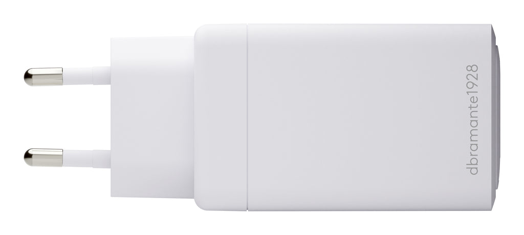 Chargeur Secteur Rapide CI70EUWH7283 pour Ordinateur Portable, Smartphone et Tablette, Blanc