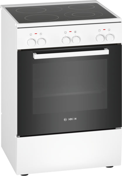 Bosch Bosch HKA090220 four et cuisinière Electrique Céramique Blanc