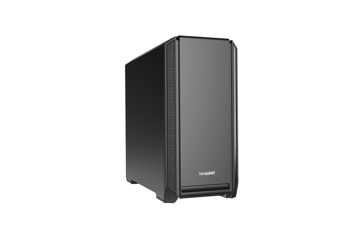 be quiet! Silent Base 601 Noir | Boîtier PC ARGB, Mini ITX / Micro ATX / ATX / E-ATX, 2 ventilateurs Pure Wings 140 mm