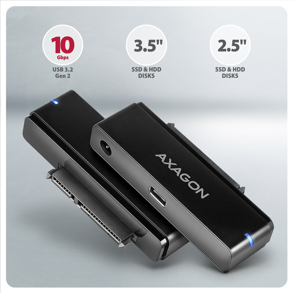 Axagon ADSA-FPX carte et adaptateur d'interfaces SATA