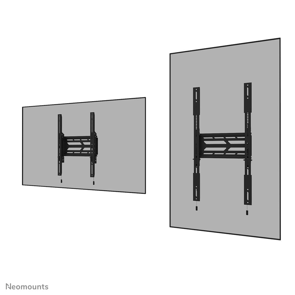 Neomounts WL30S-950BL19 Support mural robuste pour écran 55-115" - fixe - verrouillable - paysage et portrait - vue 6