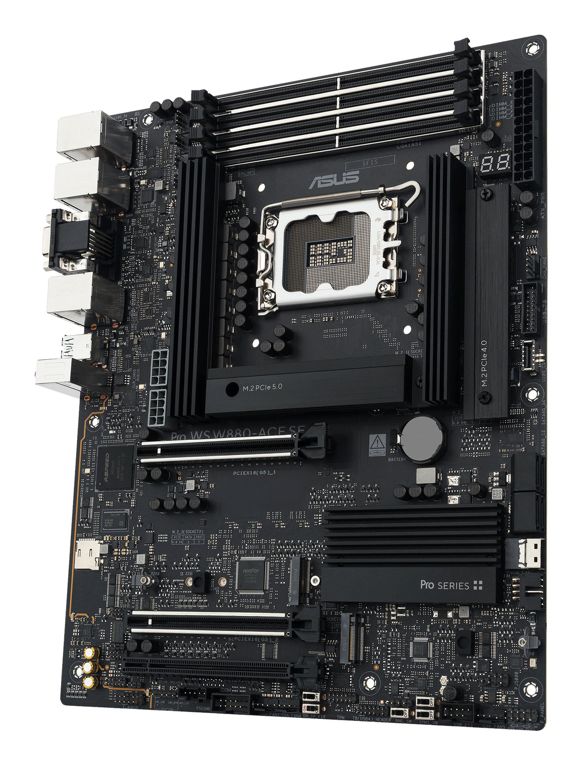 ASUS PRO WS W880-ACE SE Intel W880 LGA 1851 (Socket V1) ATX