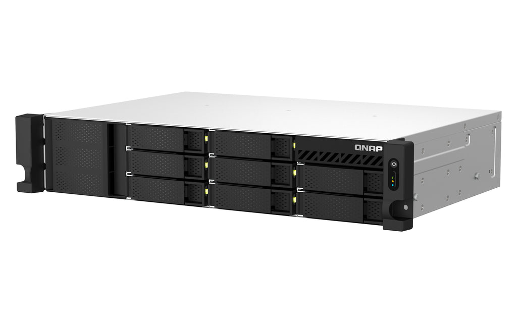 QNAP TS-864EU-RP NAS Rack (2 U) Intel® Celeron® N5095 8 Go DDR4 0 To QNAP Turbo System Noir - vue 5