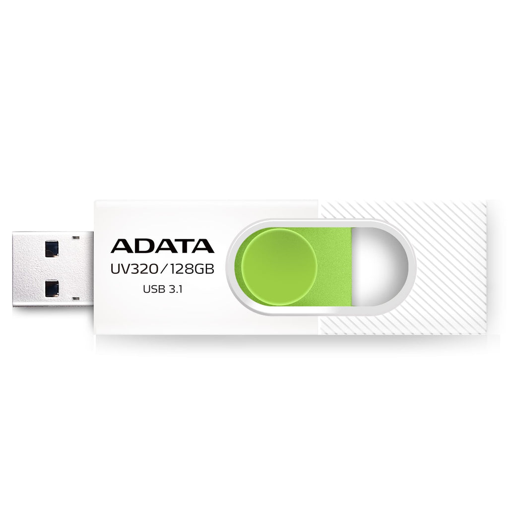 ADATA UV320 lecteur USB flash 128 Go USB Type-A 3.2 Gen 1 (3.1 Gen 1) Vert, Blanc - vue 2