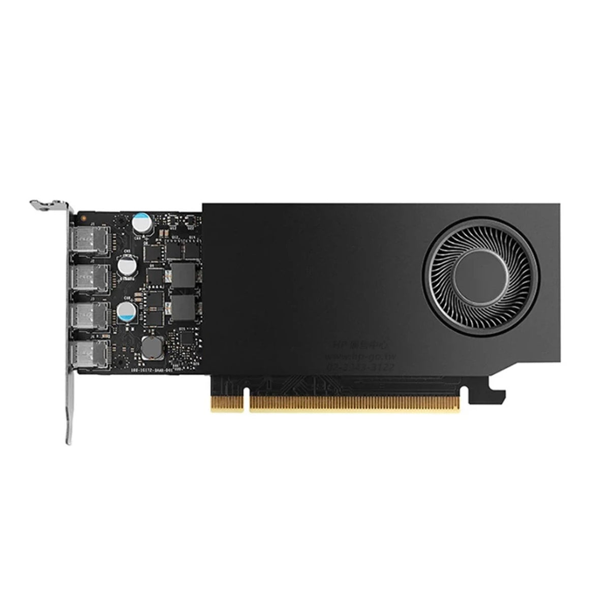 HP NVIDIA RTX A400 4 Go GDDR6 avec Mini Bracket 4mDP