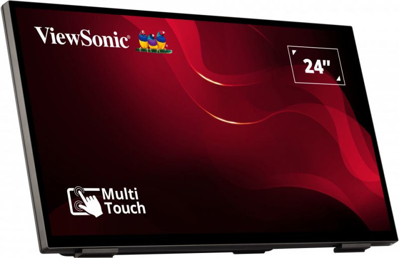 Viewsonic TD2465 Écran d'affichage dynamique Écran plat interactif 61 cm (24") LED 250 cd/m² Full HD Noir Écran tactile - vue 3