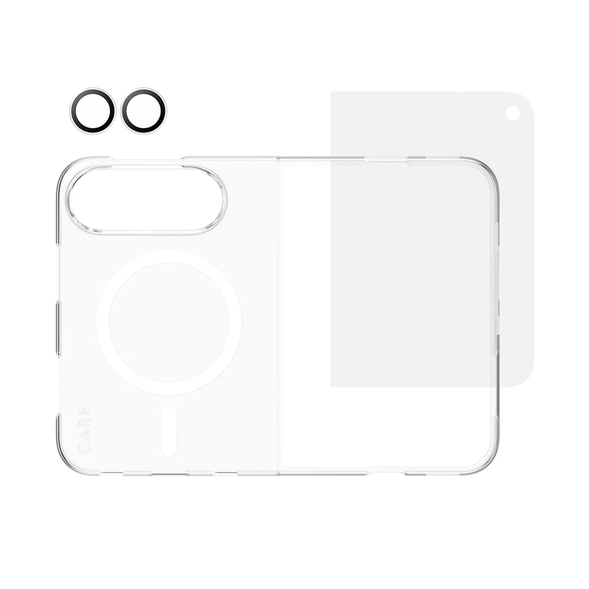PanzerGlass CARE coque de protection pour téléphones portables 19,3 cm (7.6") Housse Transparent