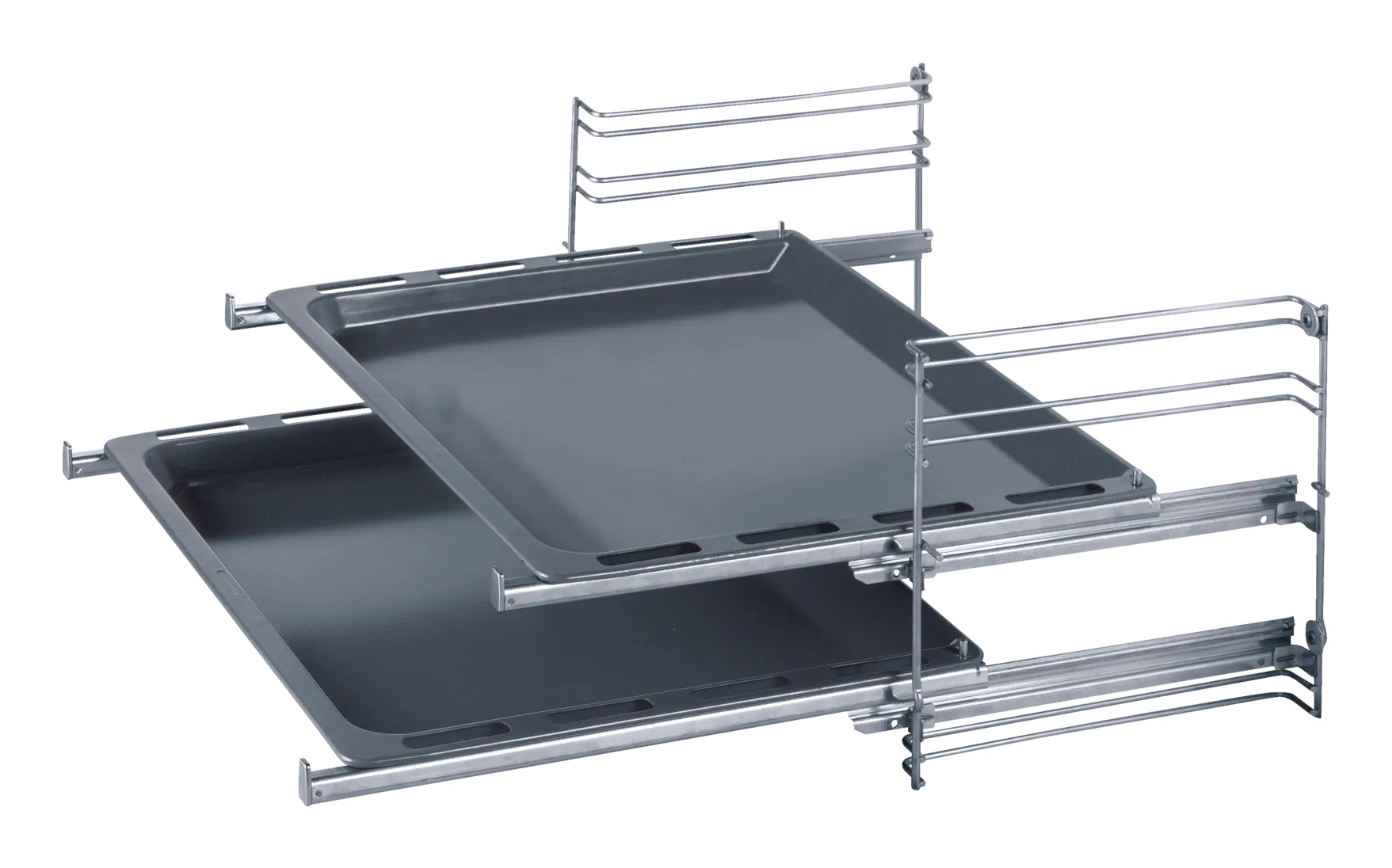 Bosch Bosch HEZ438201 pièce et accessoire de four Rails de guide pour four Aluminium