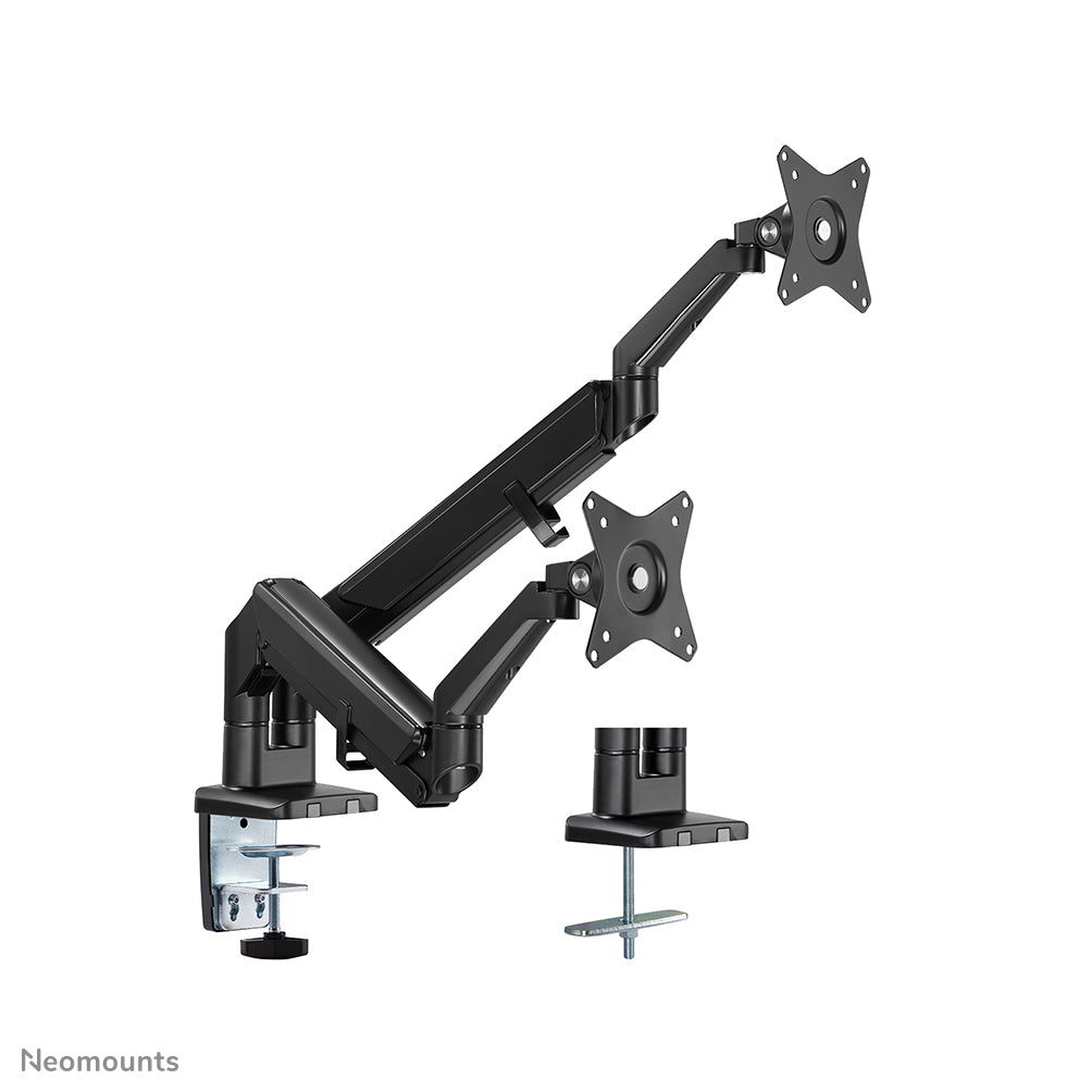 Neomounts DS70-810BL2 Support Double Écran 17-32" à Ressort à Gaz
