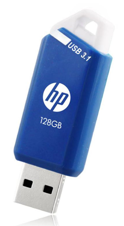 HP X755W PACK x3 lecteur USB flash 128 Go USB Type-A 3.2 Gen 1 (3.1 Gen 1) Bleu, Blanc