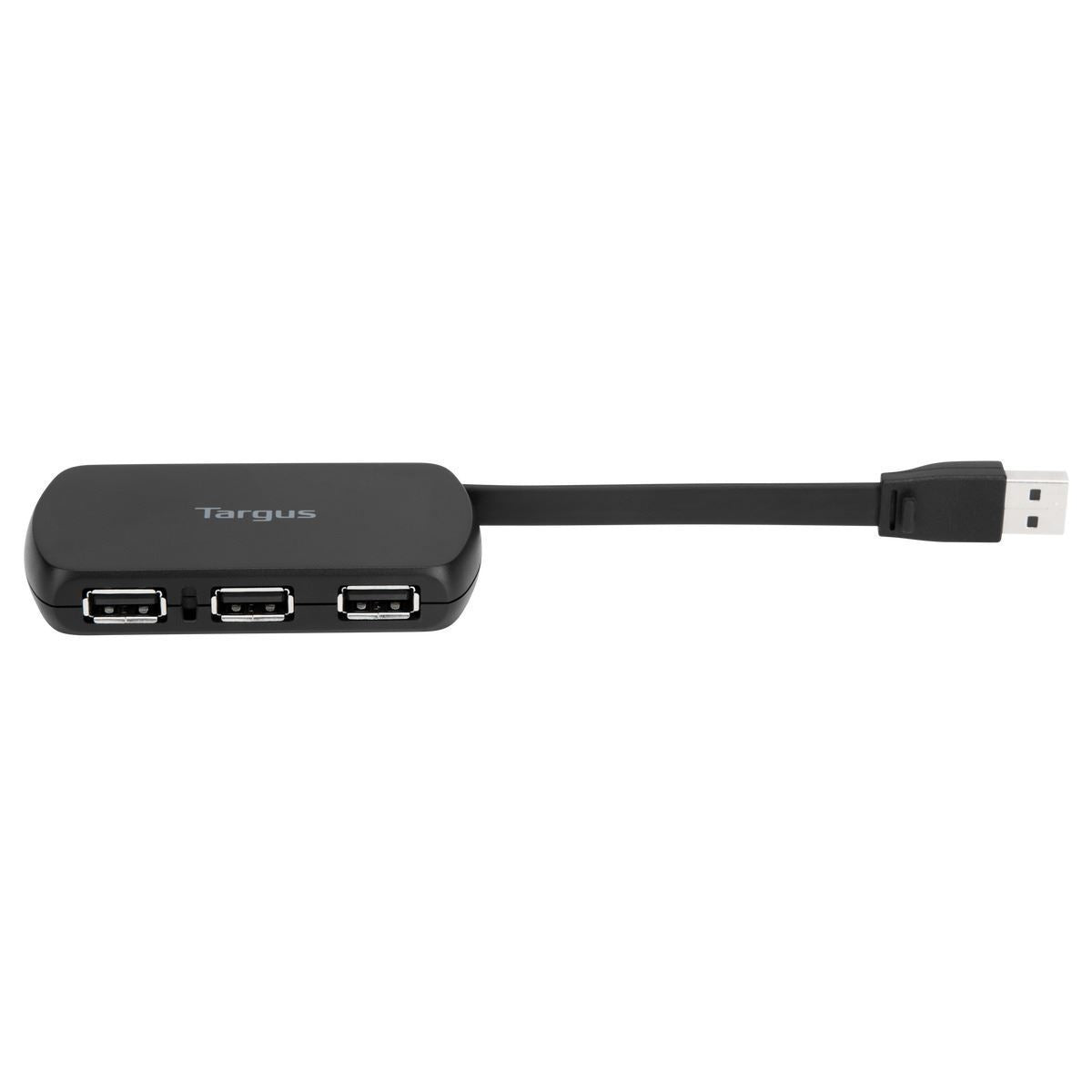 Targus ACH114EU hub & concentrateur USB 2.0 480 Mbit/s Noir