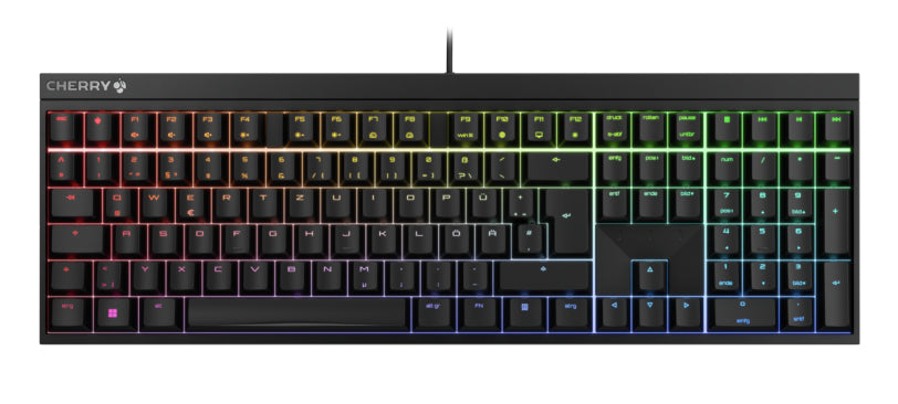 CHERRY MX 2.0S clavier Gaming USB QWERTZ Allemand Noir