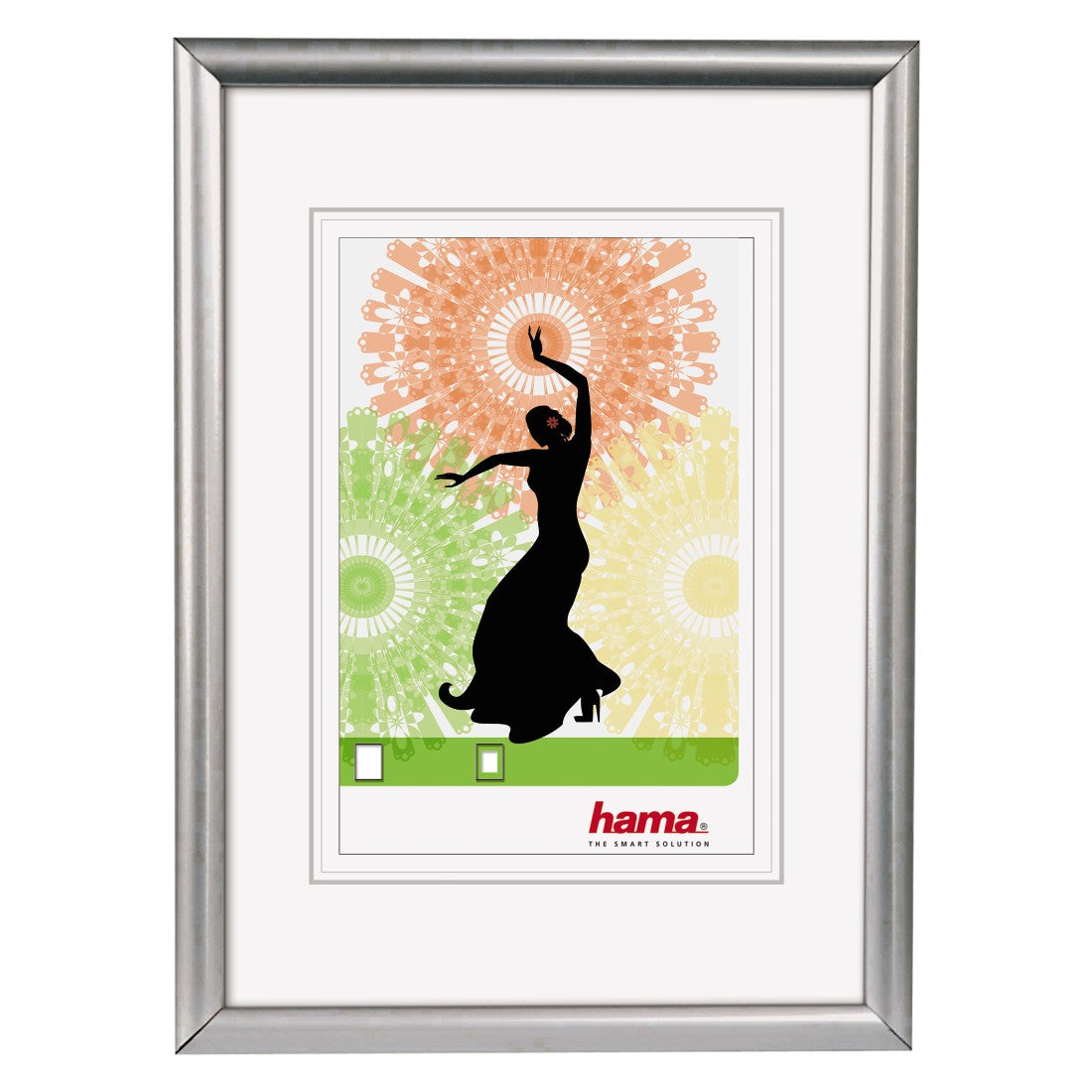Hama Madrid Cadre pour une seule photo Argent