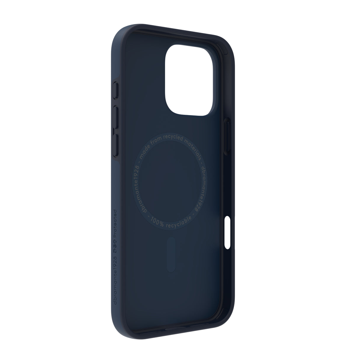 dbramante1928 Iceland Ultra D3O MagSafe Coque de Protection pour iPhone 16 Pro Max 6.9", Bleu