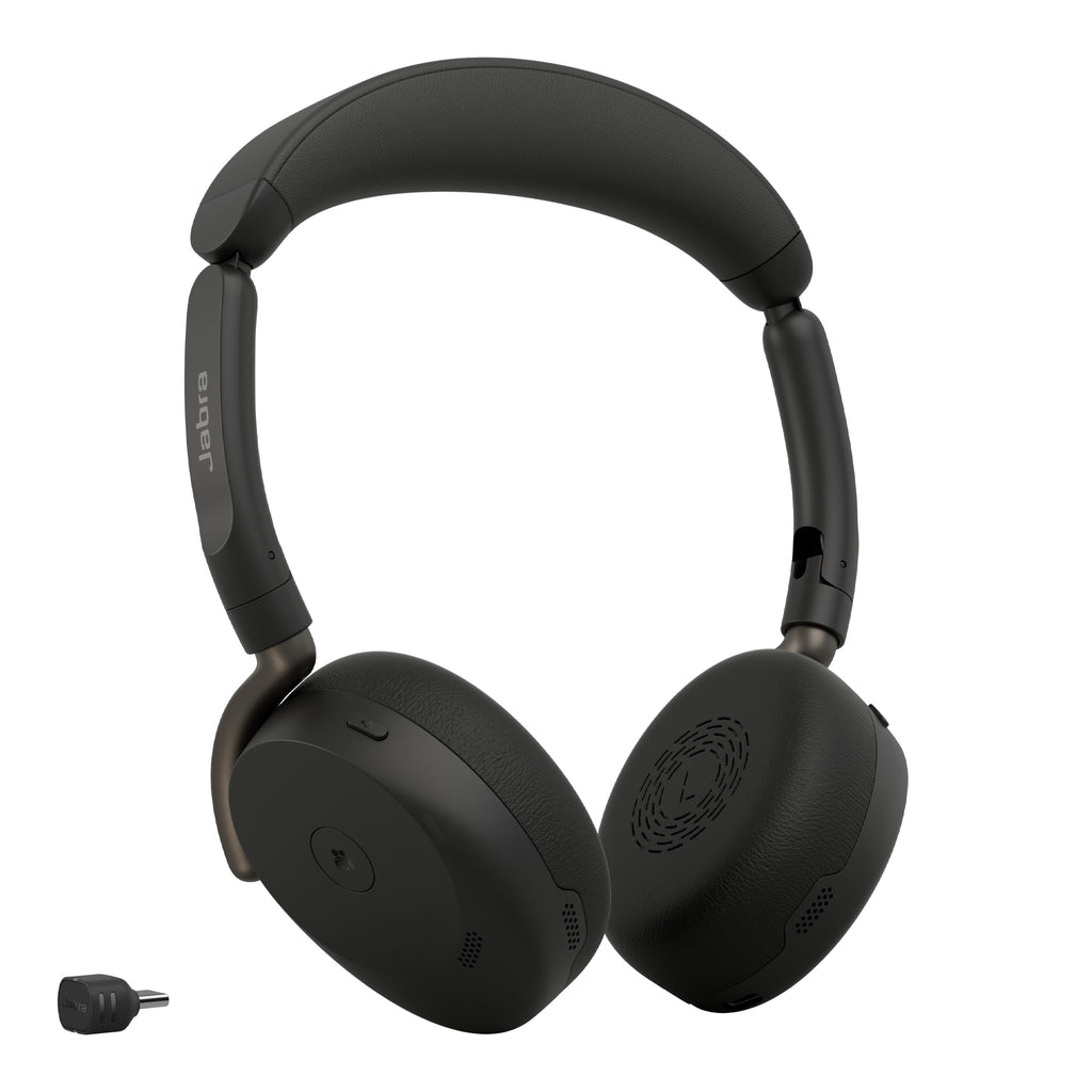 Jabra Evolve3 65 Flex Casque Sans fil Arceau Bureau/Centre d'appels USB Type-C Bluetooth Noir - vue 3