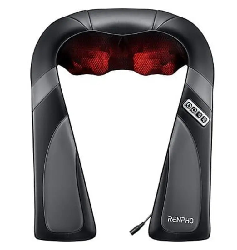 Renpho U-Neck Go masseur Dos, Jambes, Épaules Gris, Noir