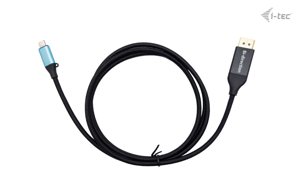 i-tec Câble Adaptateur USB-C vers DisplayPort Bidirectionnel 8K/30Hz, 150cm
