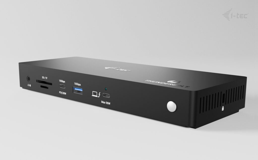 i-tec Thunderbolt4 Triple Display Docking Station + Power Delivery 96W - vue 2