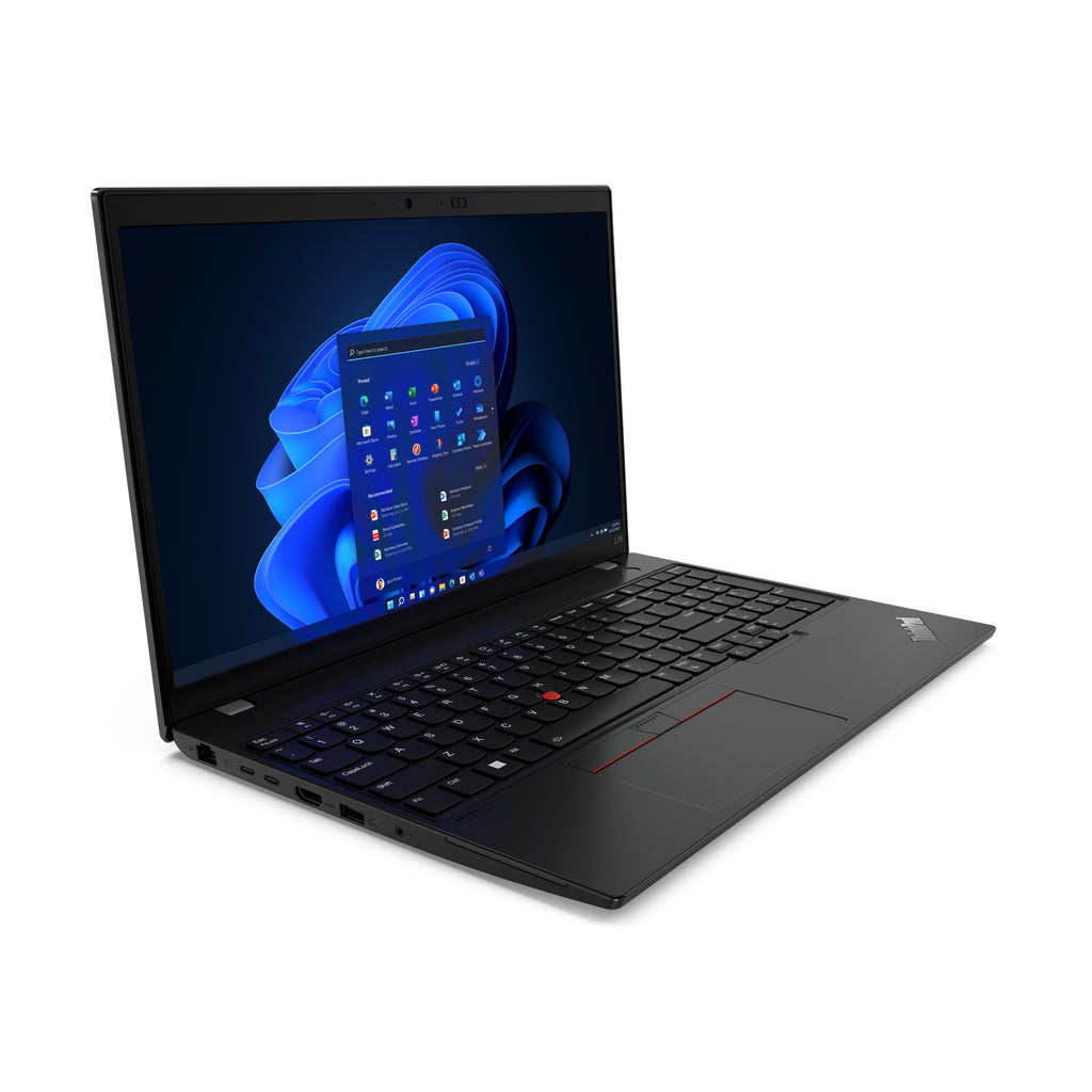 Lenovo ThinkPad L15 Gen 3 (Intel) Intel® Core™ i5 i5-1235U Ordinateur portable 39,6 cm (15.6") Full HD 16 Go DDR4-SDRAM 512 Go SSD Wi-Fi 6 (802.11ax) Windows 11 Pro Allemand Noir