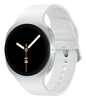 Samsung Galaxy Watch 8 3,3 cm (1.3") AMOLED 40 mm Numérique 438 x 438 pixels Écran tactile Argent Wifi GPS (satellite)