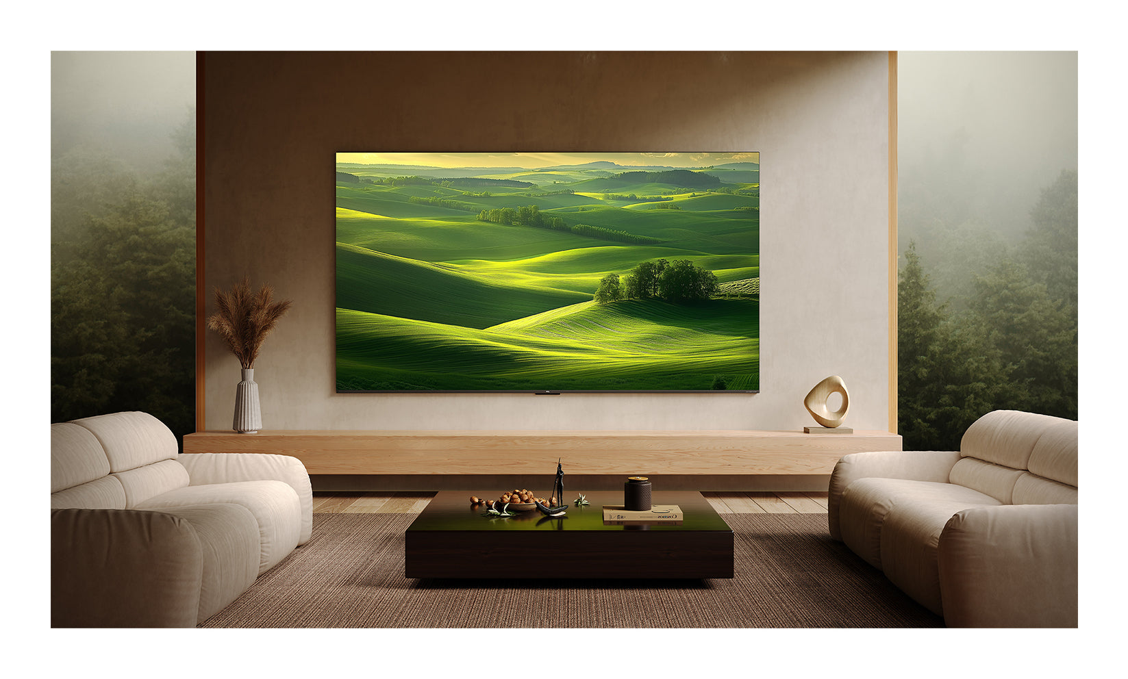 TCL 55C7K TV 139,7 cm (55") 4K Ultra HD Smart TV Wifi Métallique 2600 cd/m²