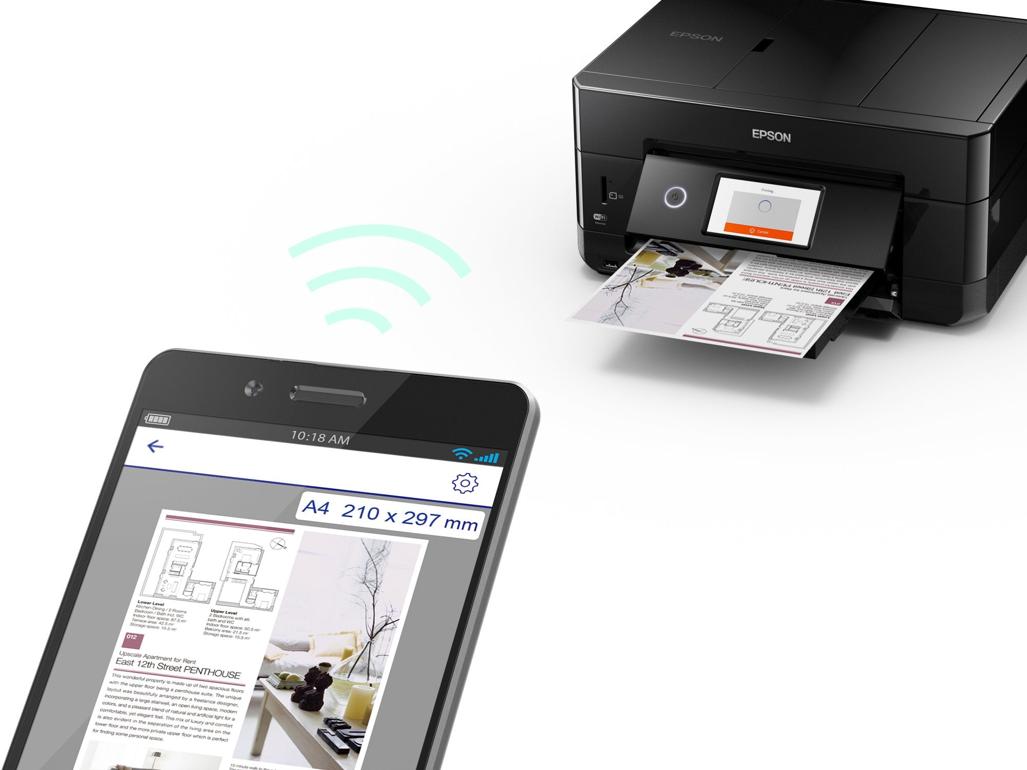 Epson Expression Premium XP-7100 Jet d'encre A4 5760 x 1440 DPI 32 ppm Wifi