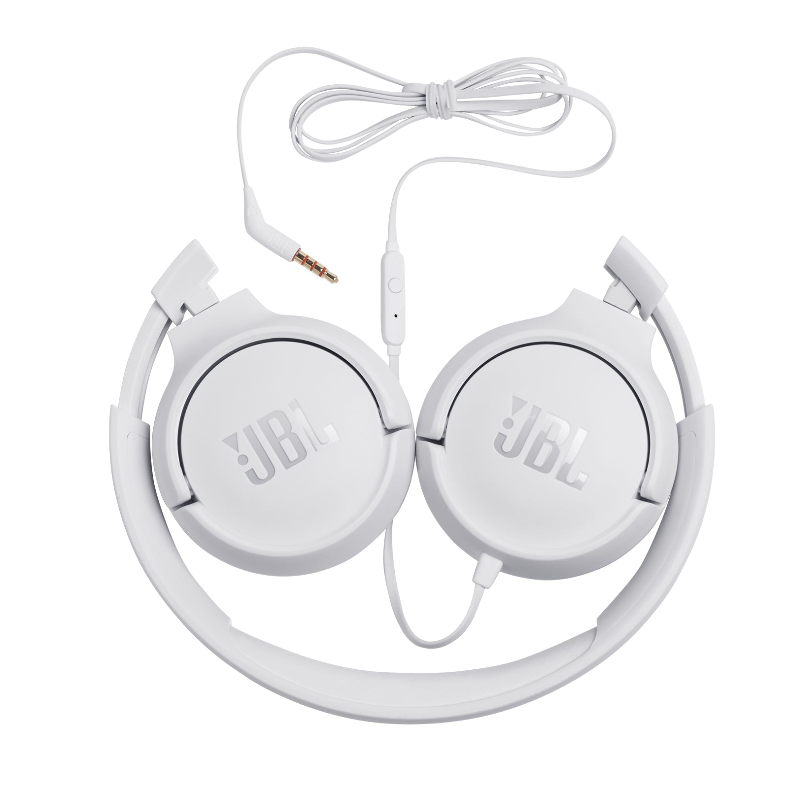 JBL Tune 500 Casque Avec fil Arceau Appels/Musique Blanc