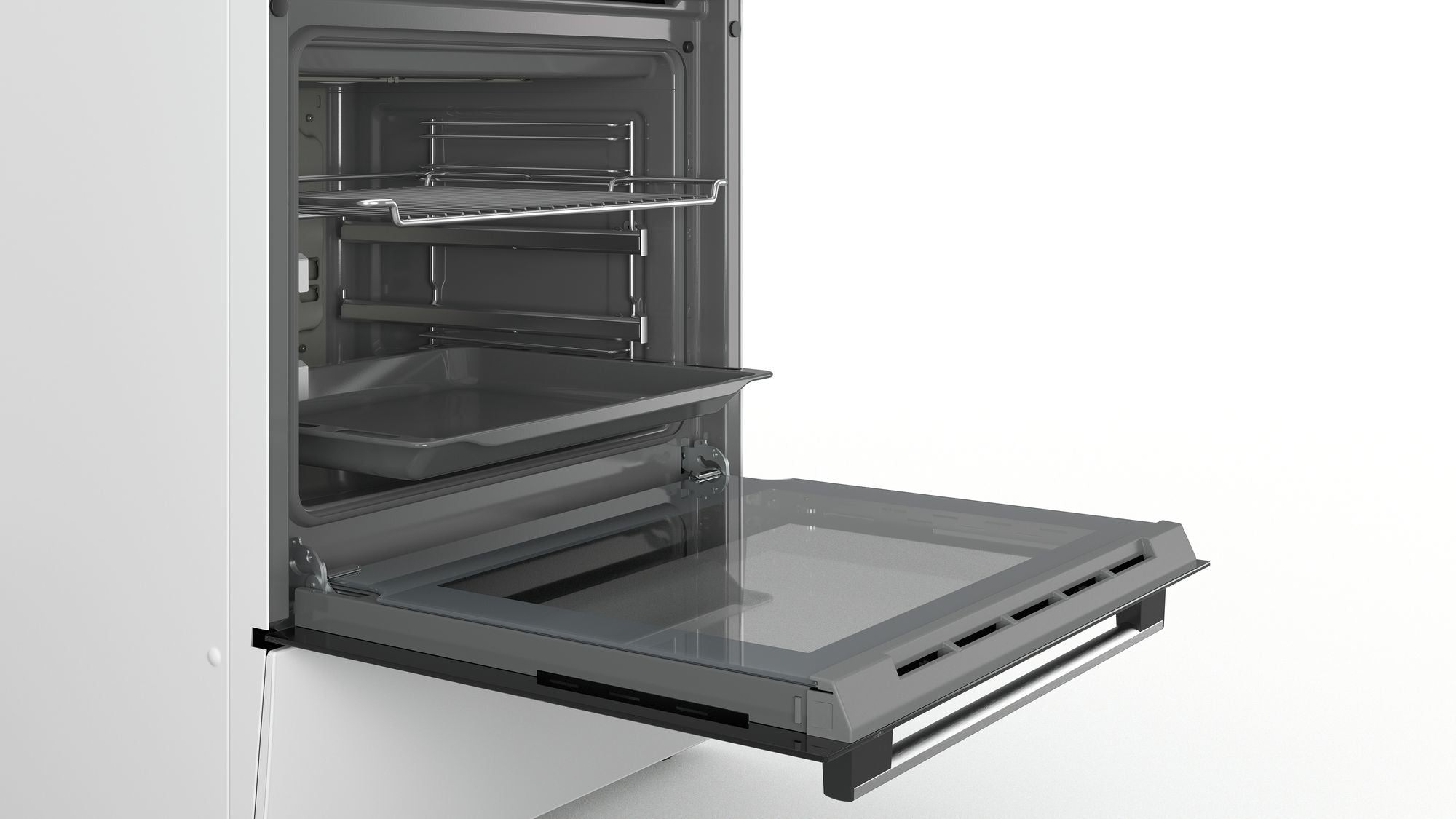Bosch Bosch Serie 4 HKR39C220 four et cuisinière Electrique Céramique Blanc